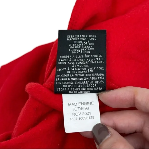 Marvel Spider-Man Far From Home Full Zip Hoodie - Boys Girls Size XS - Picture 4 of 5